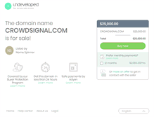 Tablet Screenshot of crowdsignal.com